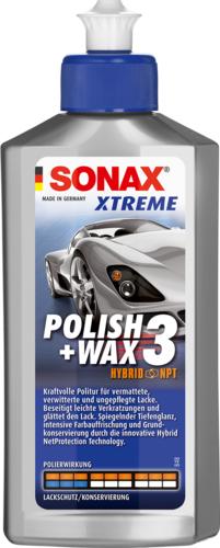 XTREME Polish+Wax 3 Hybrid NPT, 250 ml