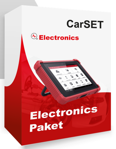 Updatekarte CarSET Datenbank <br>Electronics 12 Monate