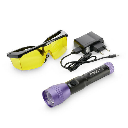LED-Violettlicht UV-Lecksuchlampe OPTI-PRO UV
