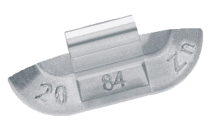 Schlaggewicht für Stahlfelgen Typ 84, 5 g, Silber 